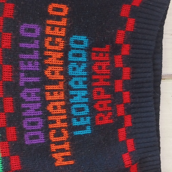 Vintage 90s Teenage Mutant Ninja Turtles Sweater - Picture 6 of 6